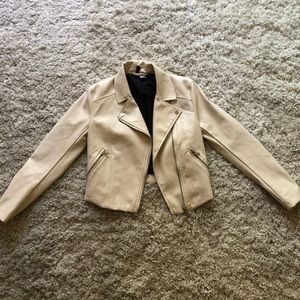 Faux Leather Jacket